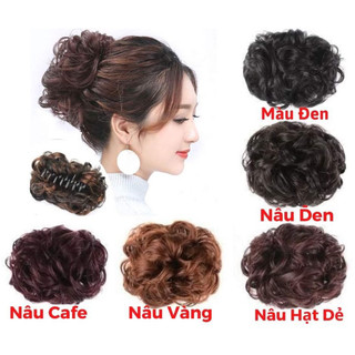 Kẹp búi tóc giả