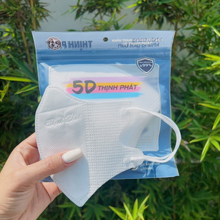 Set 10 cái khẩu trang y tế kháng khuẩn 5D Thịnh Phát