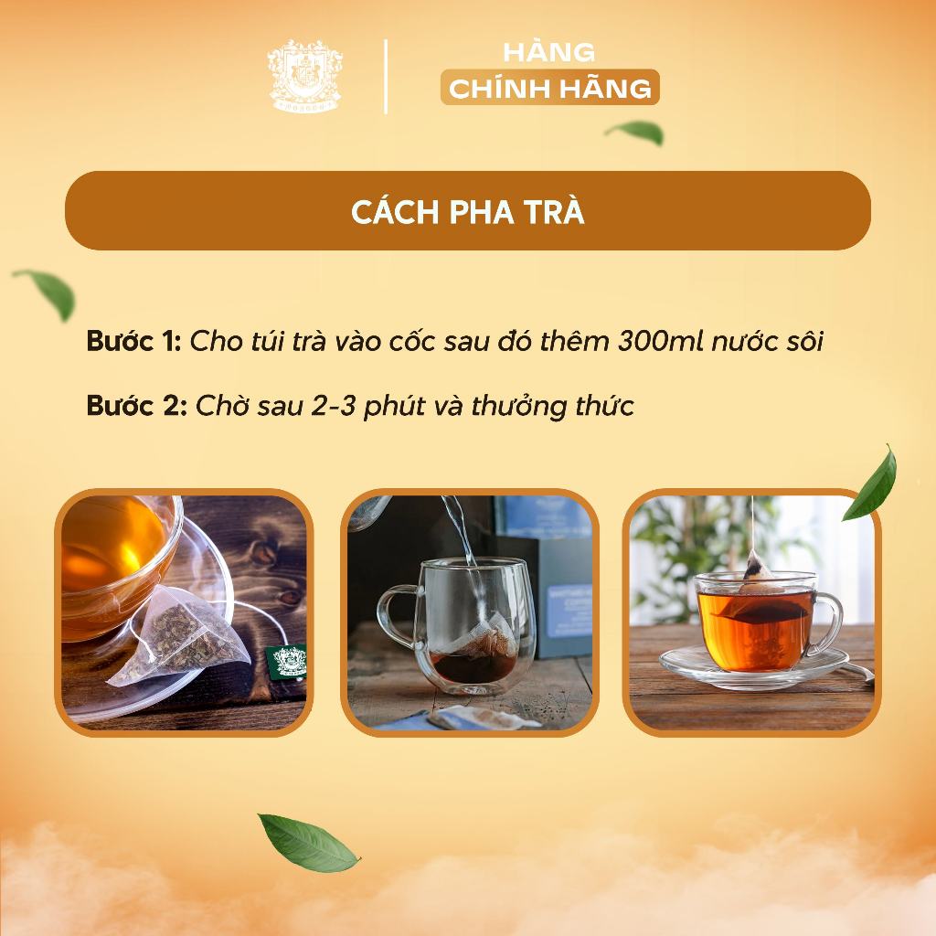 Trà túi lọc Shan Tea ướp Nhài 30g