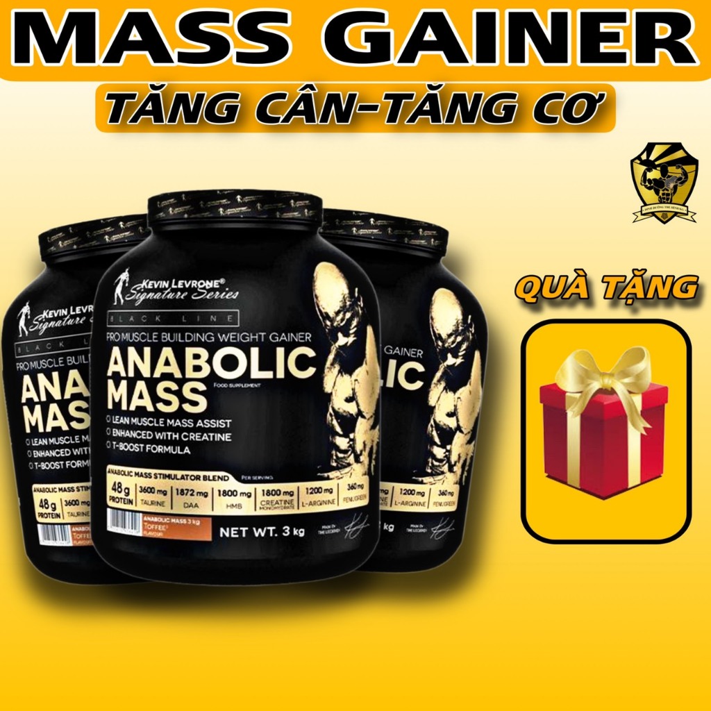 Sữa Tăng Cân KEVIN ANABOLIC MASS 3KG