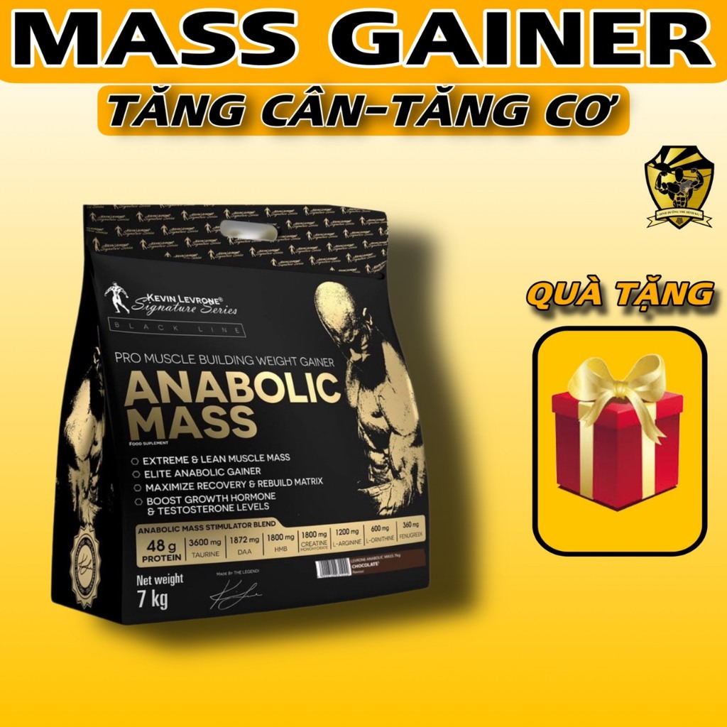 SỮA TĂNG CÂN - Kevin Levrone Anabolic Mass, 7.0 Kg