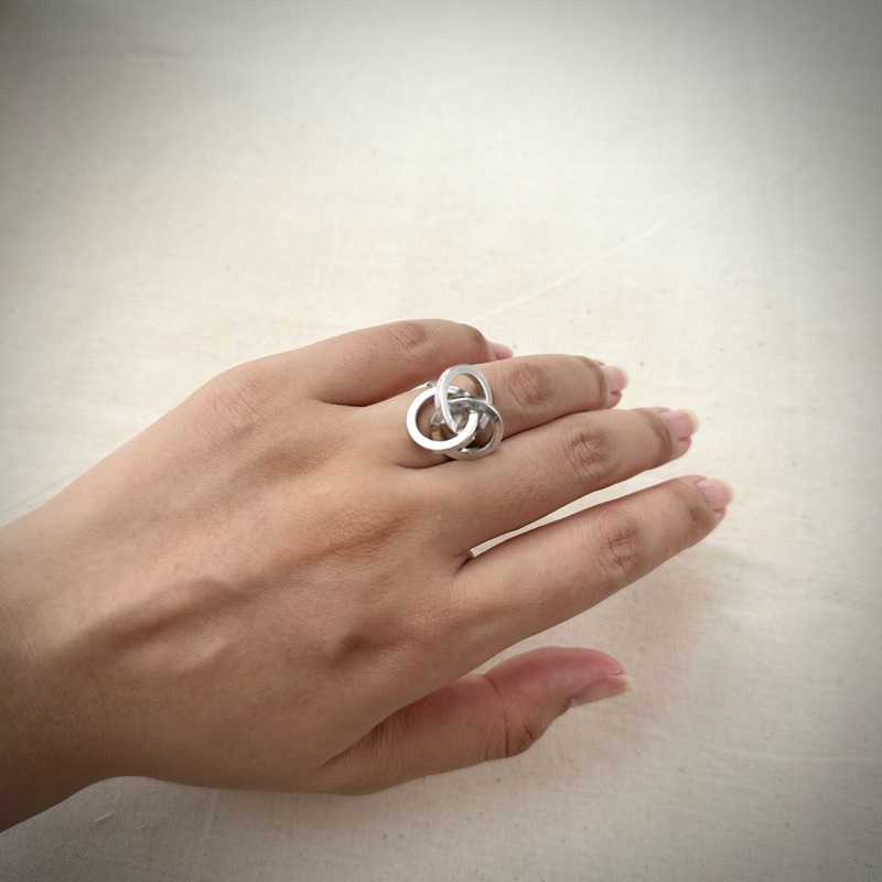 Nhẫn bạc vintage Nhật