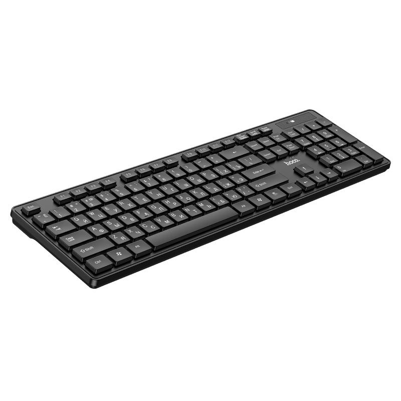 Bàn phím  + Chuột không dây Hoco GM17 wireless business membrane keyboard and mouse set - Hàng Chính Hãng