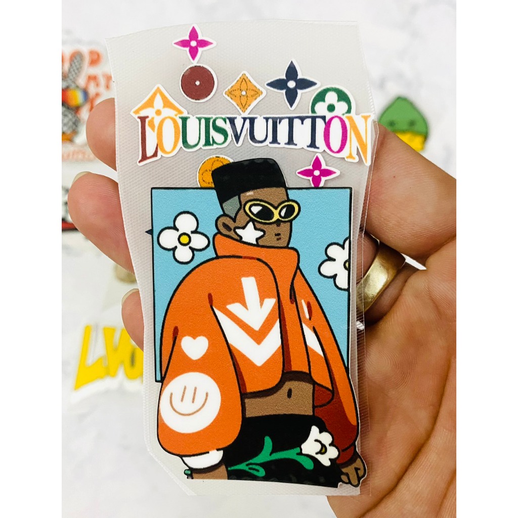 Hình Ủi Nhiệt, Decal Nhiệt KTS - Louis Vuitton 2 - LV 2 - Poseidon.est2019