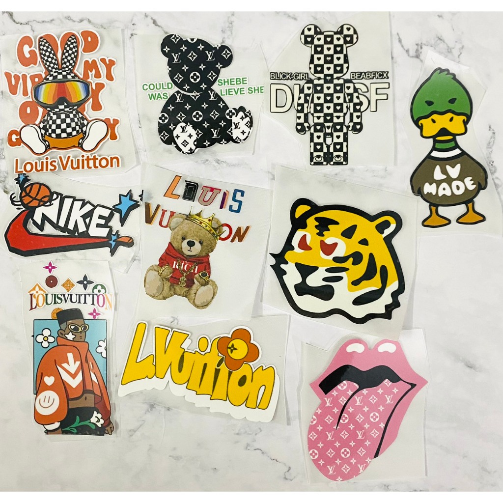 Hình Ủi Nhiệt, Decal Nhiệt KTS - Louis Vuitton 2 - LV 2 - Poseidon.est2019