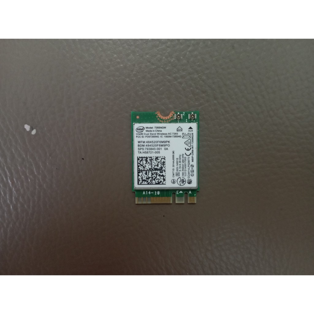 Card Wifi Intel 7265NGW