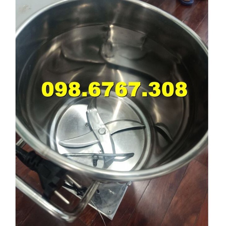 Máy Xay Rau Má, Rau Củ Quả Tươi, Xay Cháo, Nồi 25cm Cực Sâu Xay Rất Nhiều Xay 1- 3kg/ Mẻ Có Vòi Xả