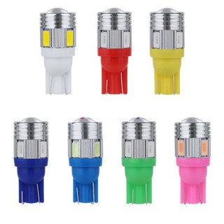 Đèn LED xi nhan T10 demi 6 Mắt 5730 bi cầu của cao cấp dành cho ô tô xe máy