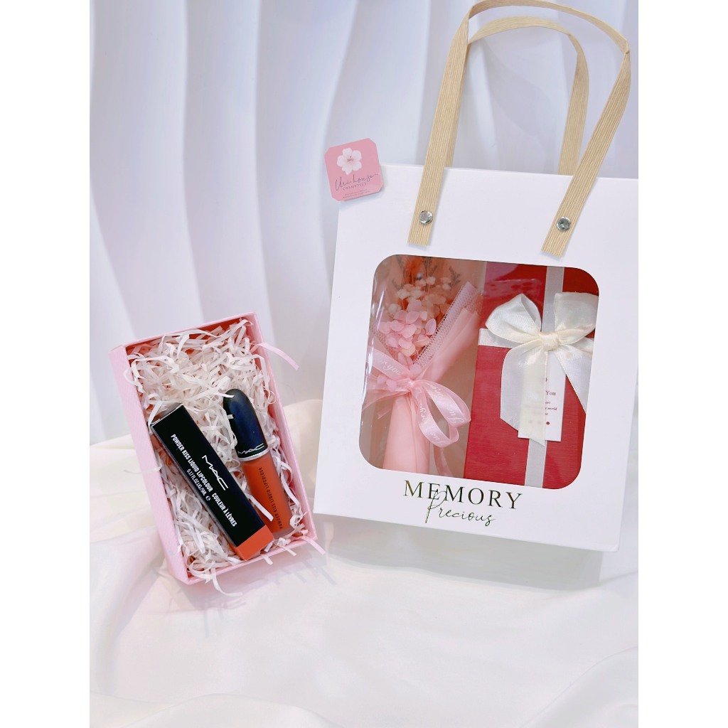 HỘP ĐỰNG SON , HỘP QUÀ , HOA KHÔ MINI