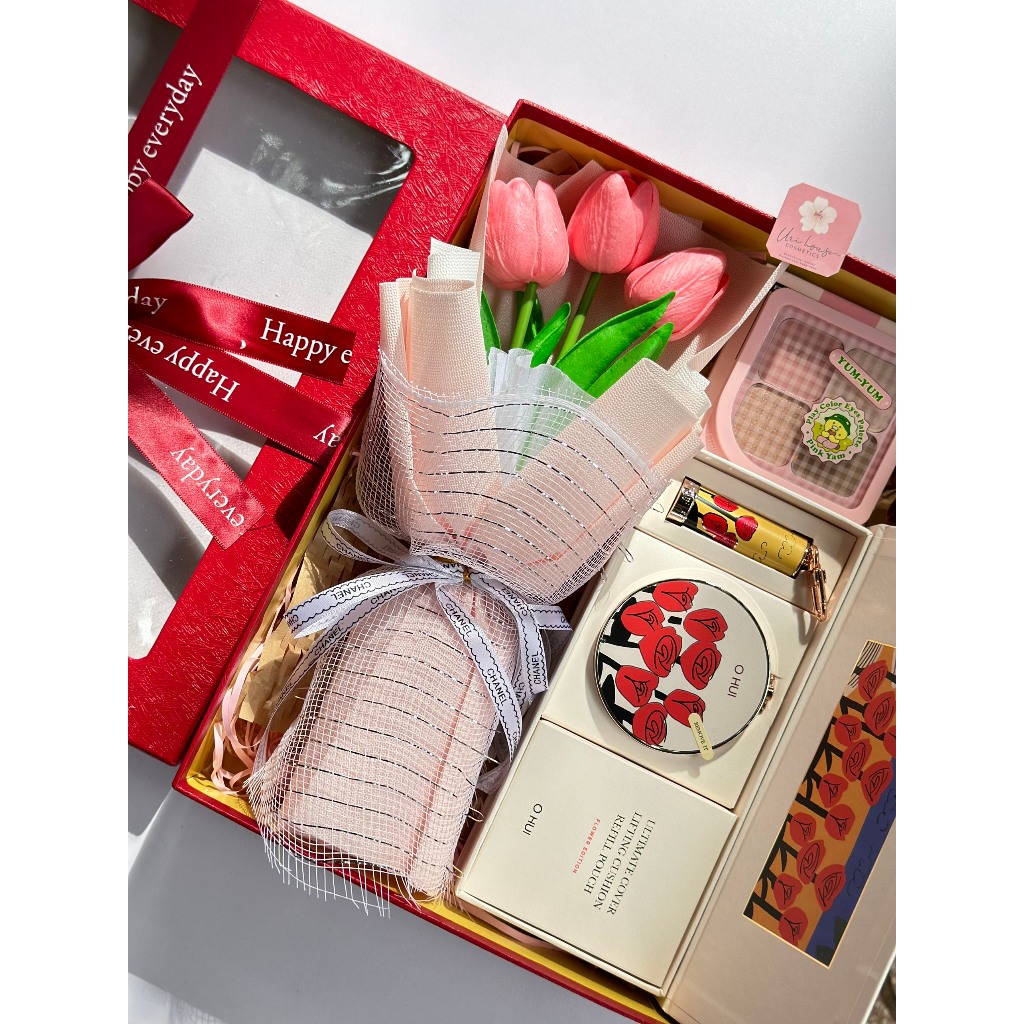 HỘP ĐỰNG SON , HỘP QUÀ , HOA KHÔ MINI