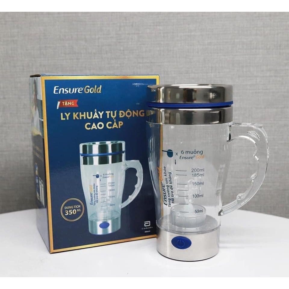 Cốc tự khuấy siêu xịn sò Hàng khuyến mãi sữa Ensure Gold