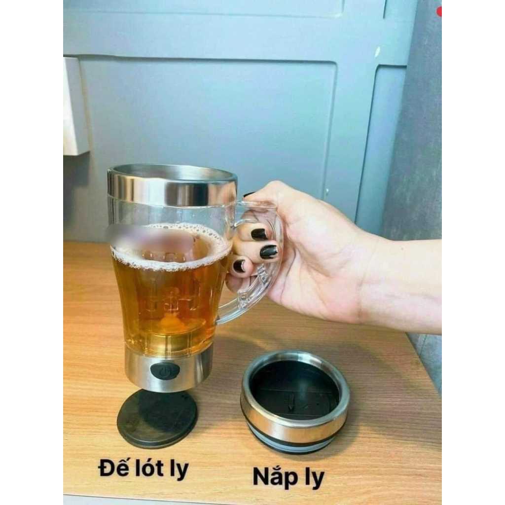 Cốc tự khuấy siêu xịn sò Hàng khuyến mãi sữa Ensure Gold