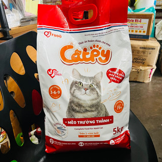 Hạt Catpy túi 5kg cho mèo trưởng thành