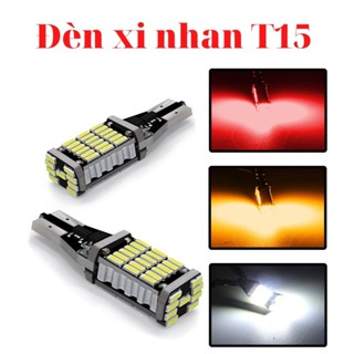 Đèn xi nhan T15 hàng loại 1siêu sáng lắp cho xe máy ô tô đủ màu wave, exciter, sirius, lead bảo hành 1 năm