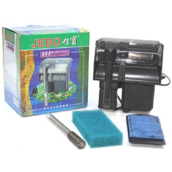 Khám Phá Các Sản Phẩm Máy Lọc Treo Hồ Cá Jebo: 501, 502, 503, 303H, 606H, và 607H