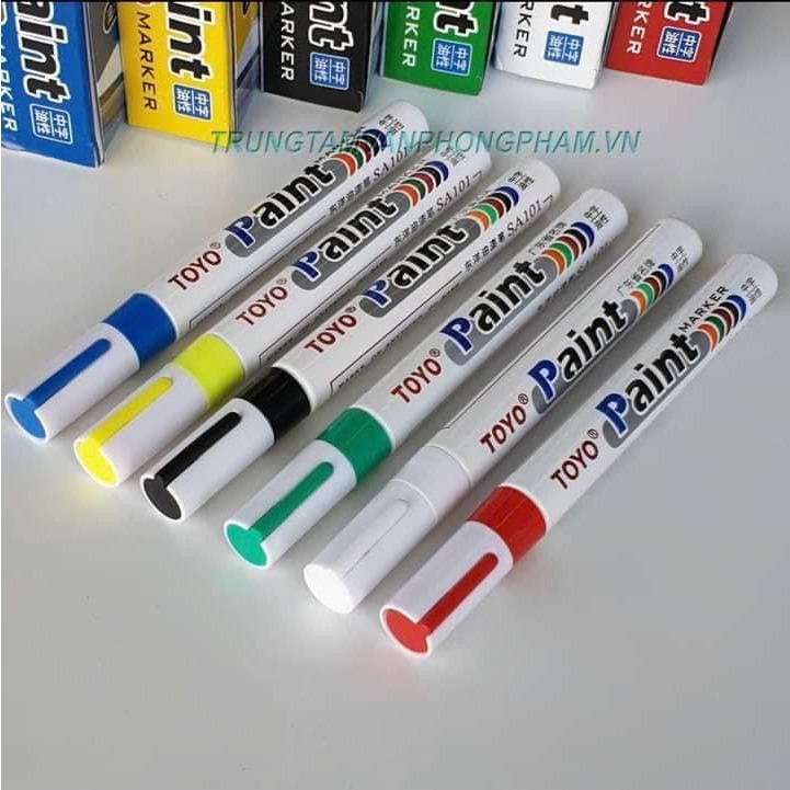Bút chấm sơn ốc, bút sơn vỏ xe đủ màu