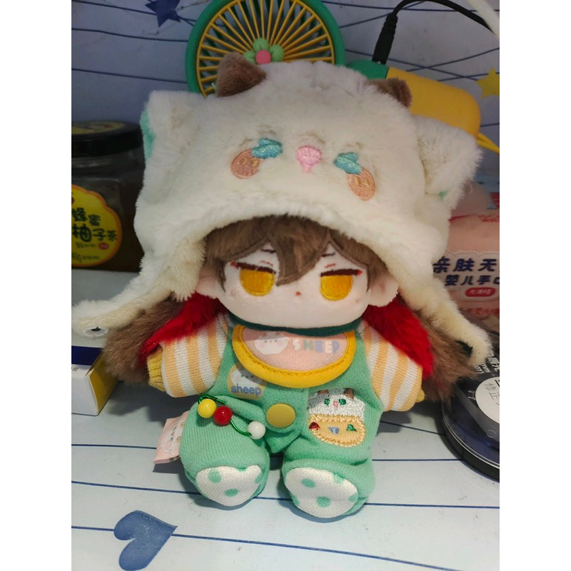 Outfit cho doll: set Bé con tập bò