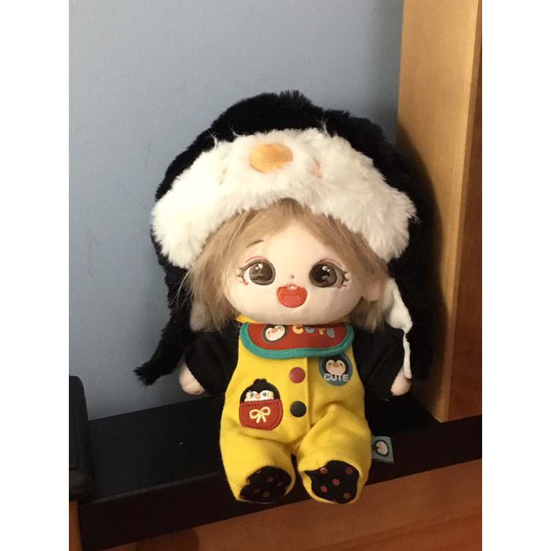 Outfit cho doll: set Bé con tập bò