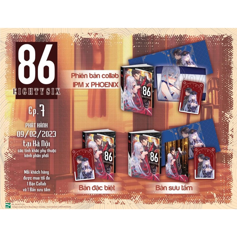 Lẻ các tập Eighty Six - 86 Full PK 1-8