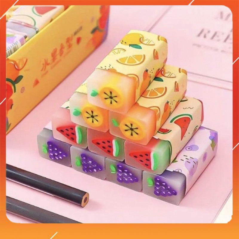 Gôm tẩy bút chì hình nhiều mẫu dễ thương - tẩy siêu sạch