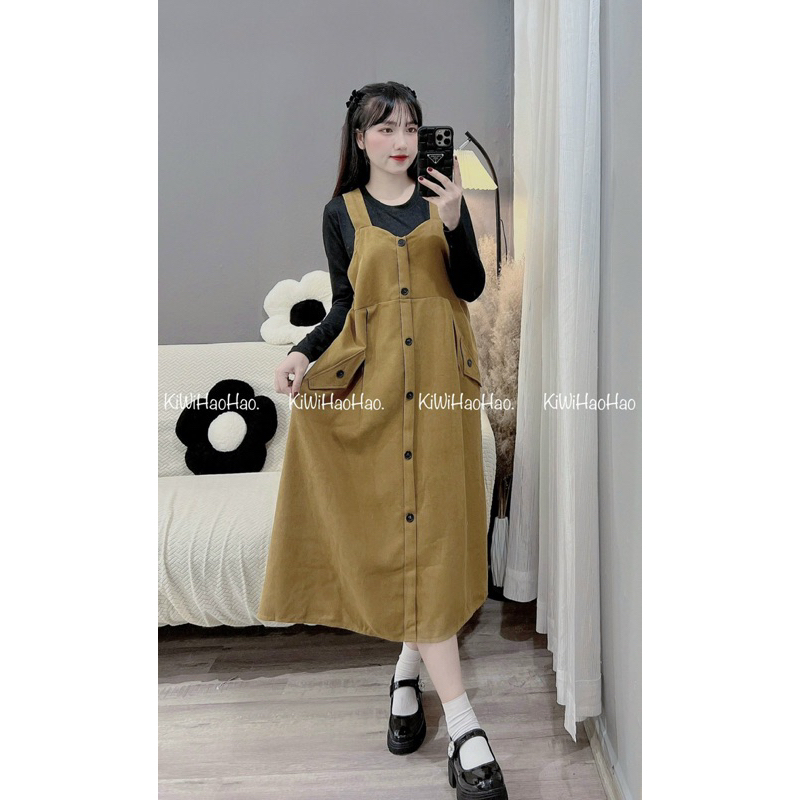 yếm nhung rời bầu cực phẩm dành cho mùa đông, chất nhung tăm, áo cotton nhé các chị em size 40-75kg