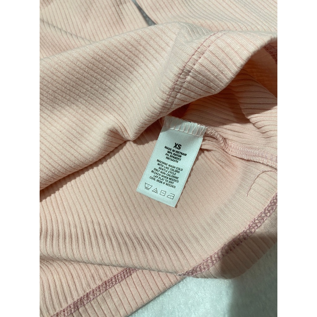 Áo thun gân dài tay cổ 3 phân màu Basic- Áo thun mùa thu dành cho nữ