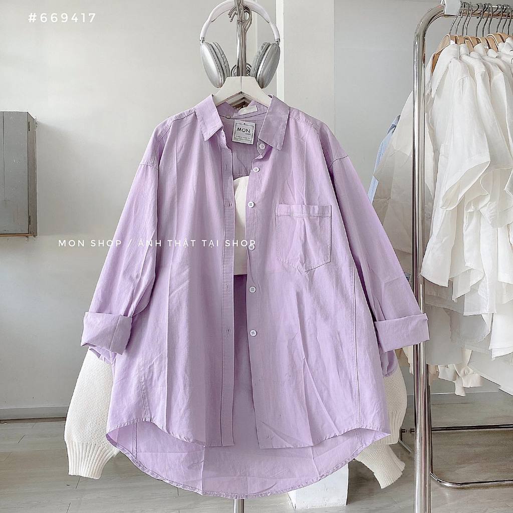 Sơ mi tay dài dạt bầu 23004 #669417
