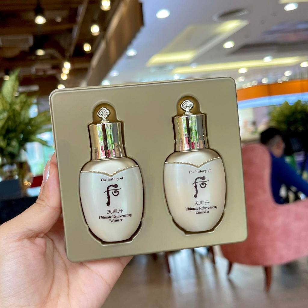 Sét 2 Món Ngăn Ngừa Lão Hoá & Săn Chắc Cho Da THE HISTORY OF 50ML