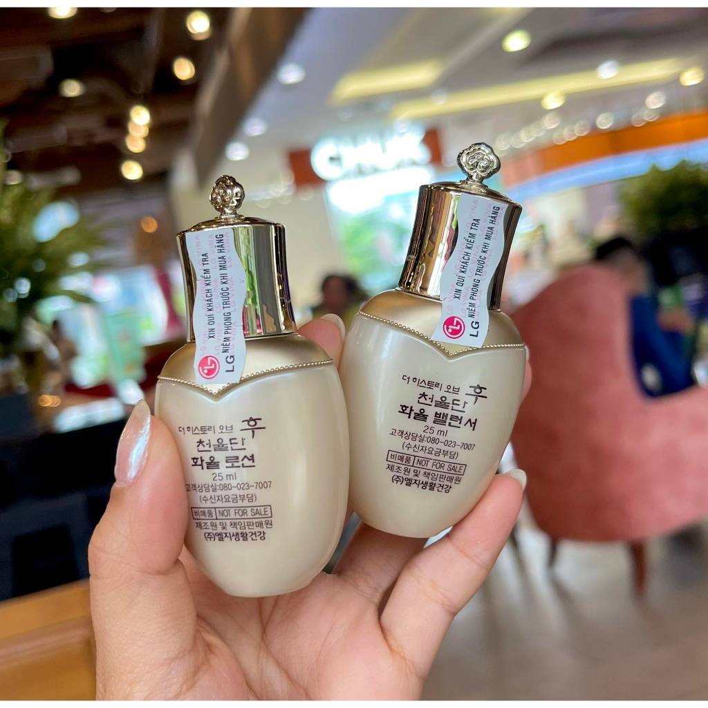 Sét 2 Món Ngăn Ngừa Lão Hoá & Săn Chắc Cho Da THE HISTORY OF 50ML