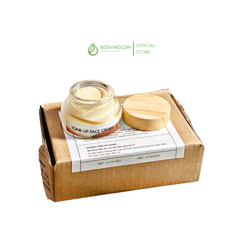 Kem Mềm Dưỡng Trắng Da Mặt, Mờ Thâm BOTANIGLOW 20g