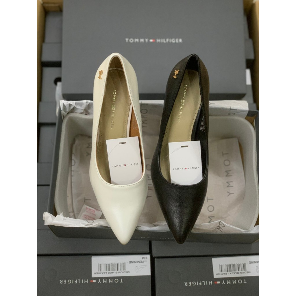 Giày Nữ Bít Mũi Cao Gót Trụ Tommy 9p