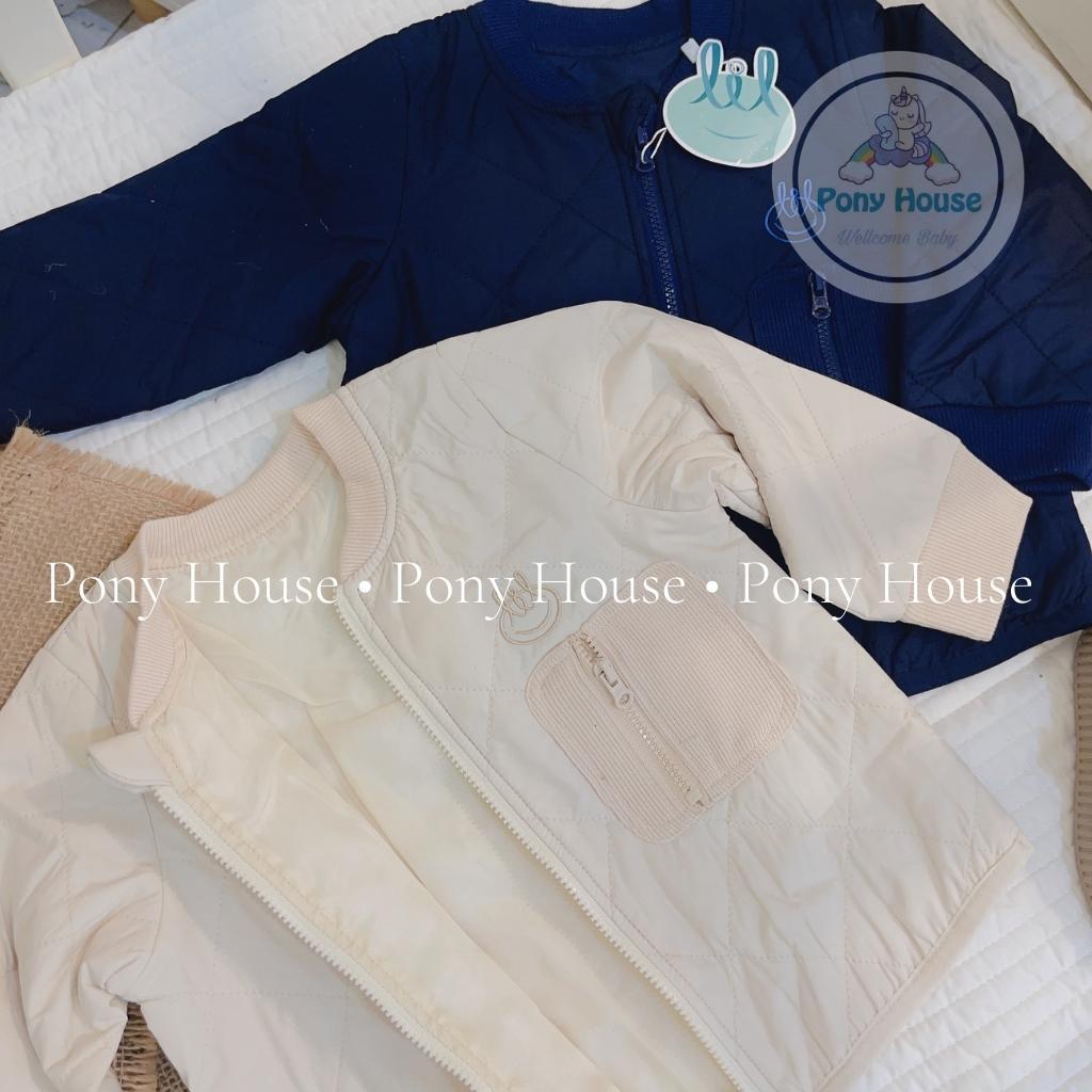 Áo Phao 2 Lớp Little Love Mềm Nhẹ Cho Bé Trai Bé Gái Size 12-18M đến 4Y
