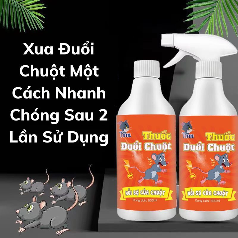 Thuốc Đuổi Chuột Nami Chai Xịt Đuổi Chuột Không Mùi An Toàn