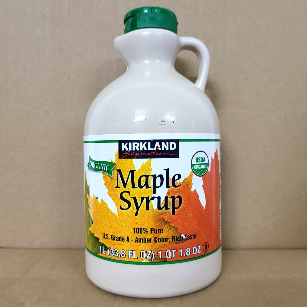SI RÔ CÂY PHONG HỮU CƠ [Canada] KIRKLAND Maple Syrup