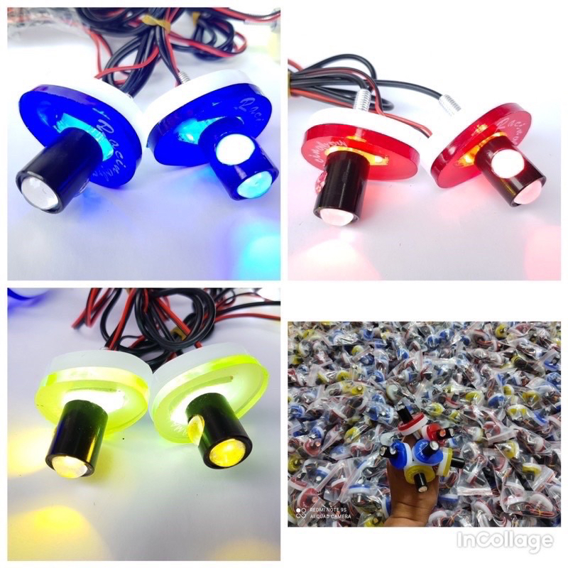  Xi Nhan Led Multi Có Đế Led Gắn Ex 150 Và Chế Các Dòng Xe Khác 
