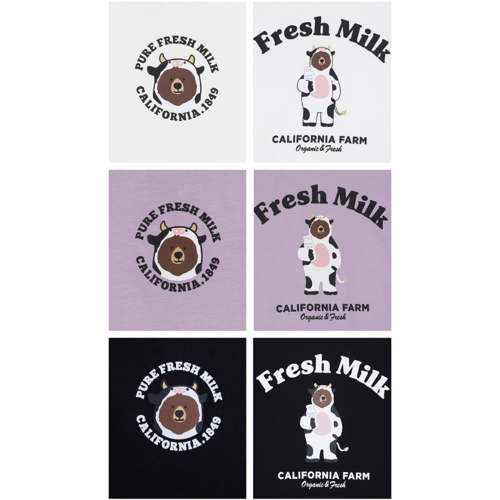 Áo thun WHO.A.U pure Fresh Milk Califonia sale 73%