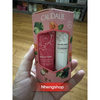 Kem Tay Caudalie Hand Cream và Son Dưỡng Môi Caudalie