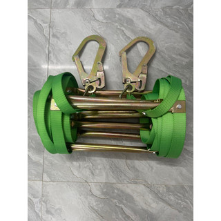 Thang dây thoát hiểm cao cấp chống cháy kèm móc độ dài 5m, 10m, 15m, 20m