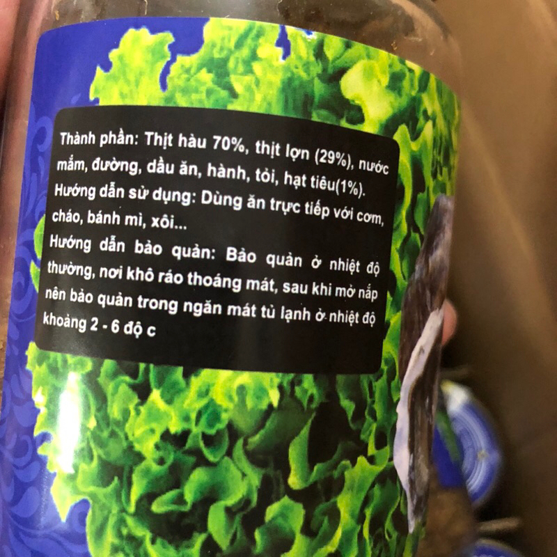 Hàu sữa chưng thịt Quân Nguyên Quảng Ninh, ruốc hàu, net 100gr, sản phẩm đã lên sóng VTV.