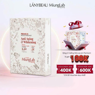 (MUA 1 TẶNG 2) Mặt Nạ Dưỡng Trắng & Chống Lão Hoá Miung Lab