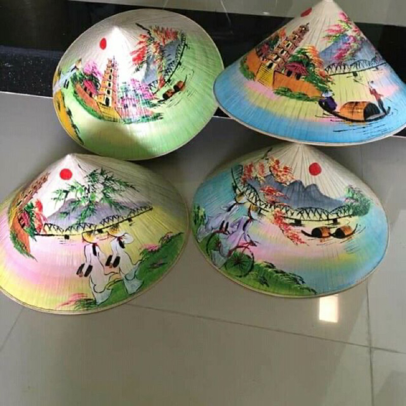 Nón Lá Huế Vẽ
