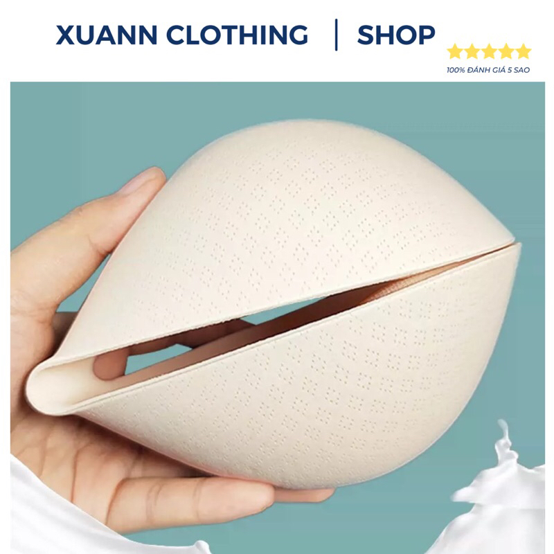 Miếng mút cao su tự nhiên nâng ngực cho áo bra dày 5cm Xuannclothing