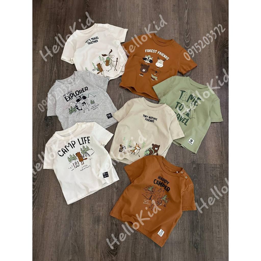 Áo thun hình gzj cho bé 10/10