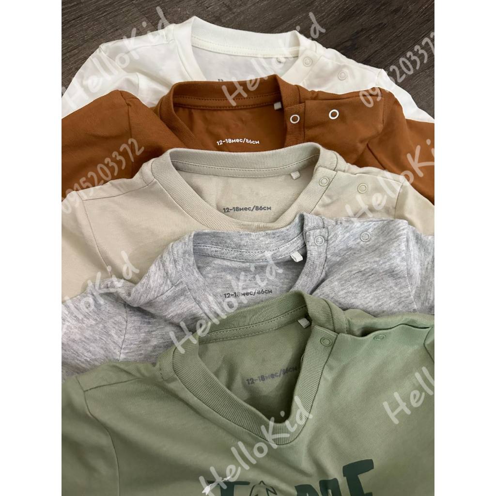 Áo thun hình gzj cho bé 10/10