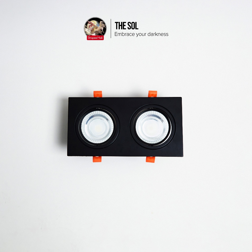 Bộ đèn MD Led Lighting âm trần COB đôi ,