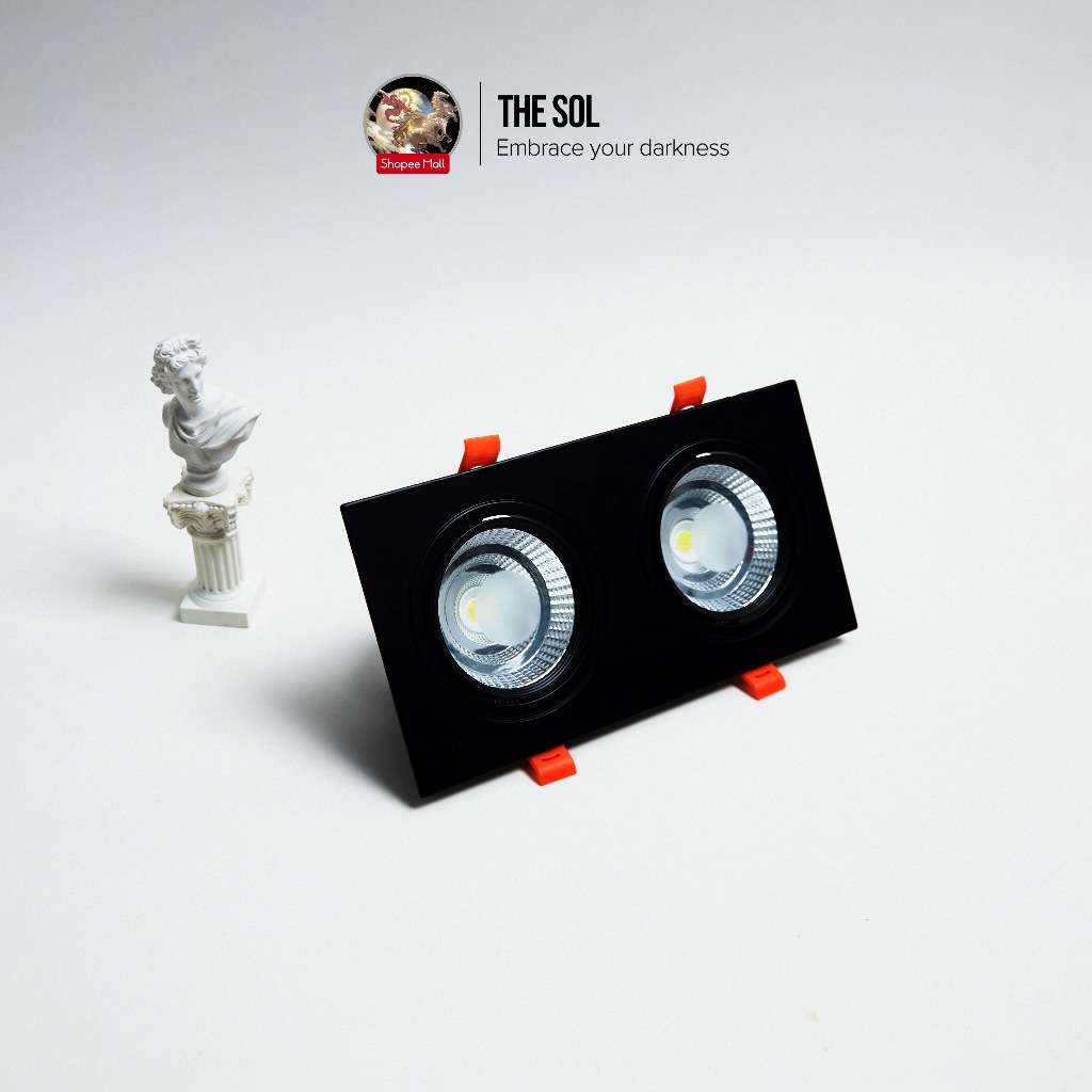 Bộ đèn MD Led Lighting âm trần COB đôi ,