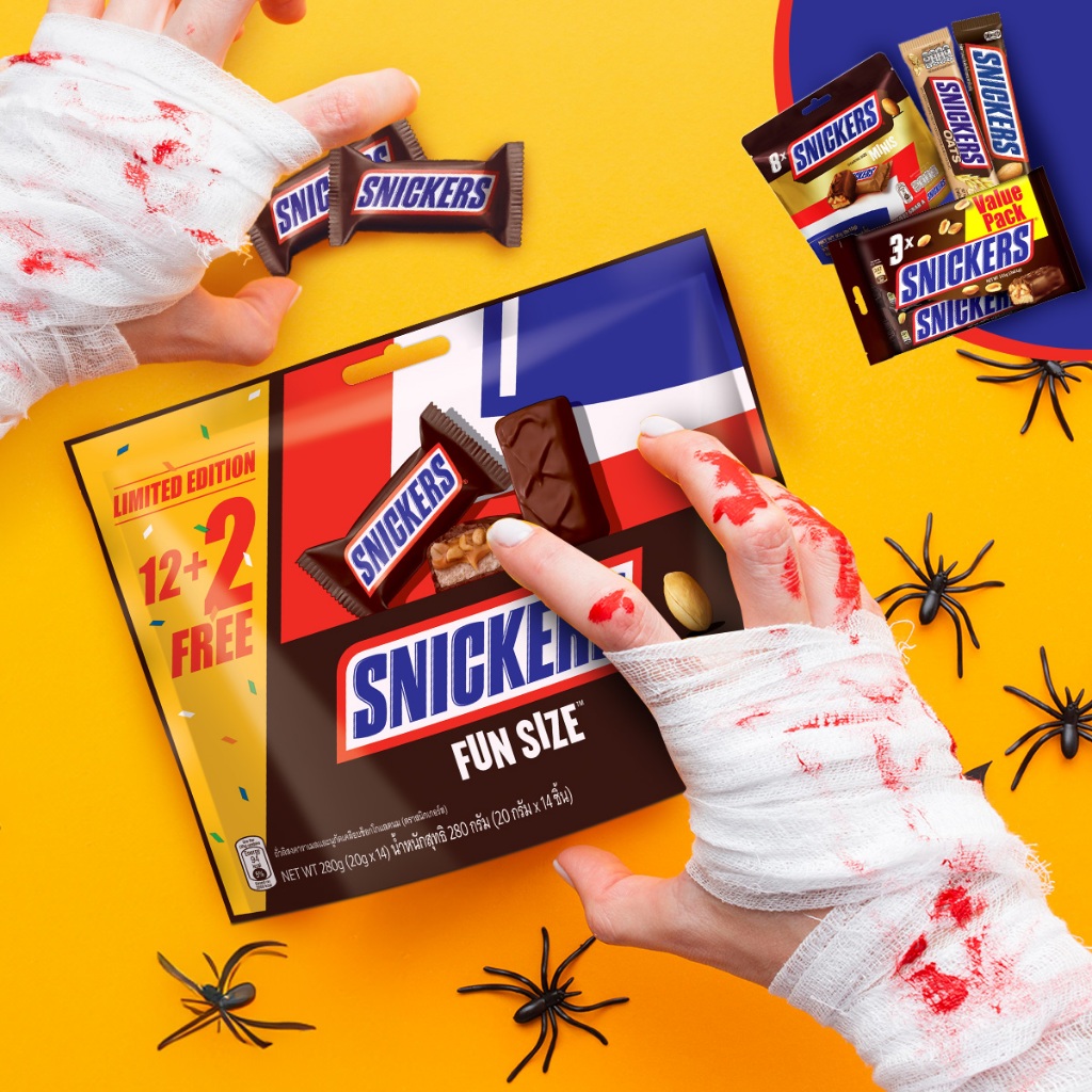 Kẹo Sô Cô La Snickers Funsize 240g