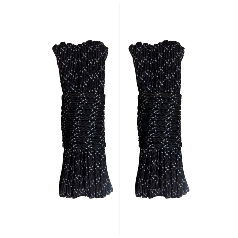 20 mét - Dây dù dẹp 4mm dệt ống ko lõi dùng làm macrame, trang trí, may vá