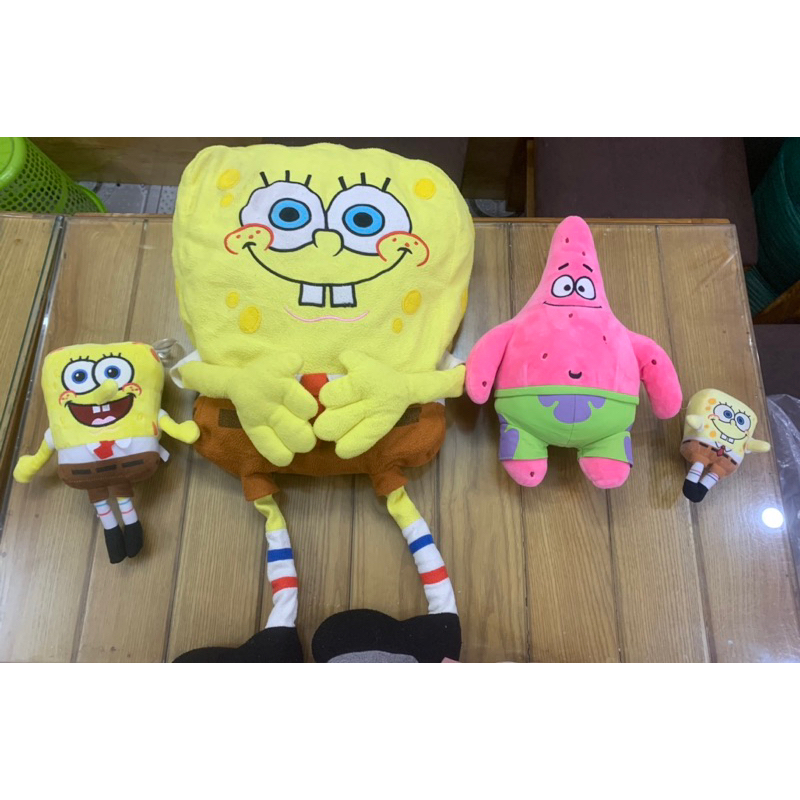 Gấu bông bọt biển và sao biển 20-45cm