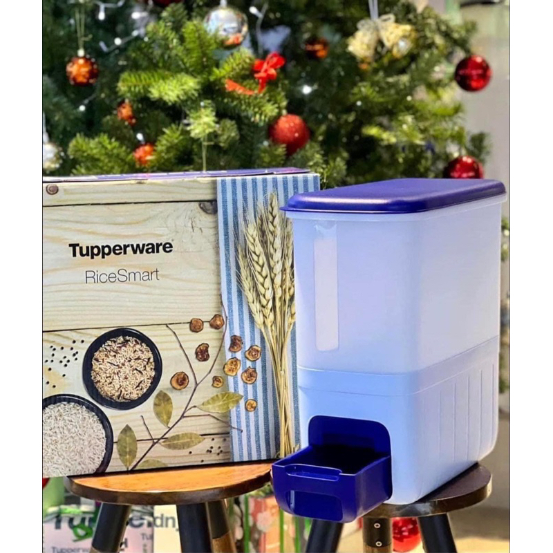 Thùng gạo Rice Smart Junior 5kg - Rice Smart 10kg Tupperware chính hãng hạn chế ẩm mốc mối mọt gạo chính hãng